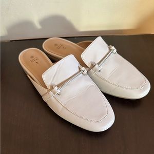 Stone Open Back Mules